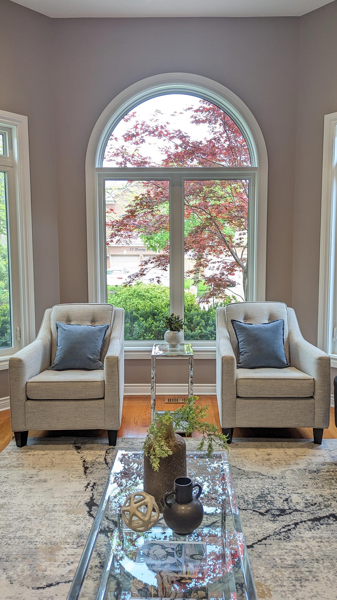 Sitting Room with two arm chairs